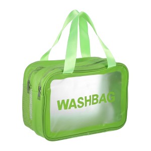 Unique Bargains Women's Convenient Travel Cosmetic Bag 1 Pc - 1 of 4