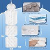 Full Body Bath Pillow for Bathtub, Thick Tub Cushion with Non-Slip Suction Cups and Laundry Bag for Support - 2 of 4