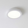 Progress Lighting, Edgelit, 1-Light, Flush Mount, White, Polycarbonate Shade Collection: Edgelit Flush Mount, 1-Light, White, Polycarbonate Shade - 4 of 4