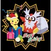 Boy's Pokemon Christmas Pikachu and Delibird Happy Holidays T-Shirt - 2 of 4