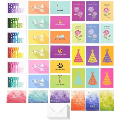 Best Paper Greetings 36 Assorted All Occasion Greeting Cards w/Envelopes, 36 Unique Designs, 4"x6"