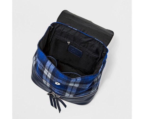 Women's Cesca Medium Backpack With Zipper - Blue
