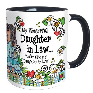 Collections Etc My Wonderful Daughter-In-Law In-Love Coffee Mug 4.75 X 3 X 3.75 - 1 of 3