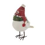 Saro Lifestyle Bird with Beanie Home Decoration