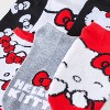 Women's Hello Kitty 6pk Low Cut Socks - Red/Black/Heather Gray 4-10 - 3 of 3