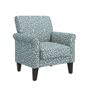 HL Home,Jean Rolled Arm Chair with Nailheads - 1 of 4