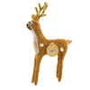 Tag 10.0 Inch Wooly Reindeer Large Antlers Christmas Animal Figurines - 3 of 3