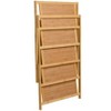 The Lakeside Collection 5 Tier Foldable Wood Shoe Rack - 3 of 4