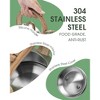 Itopfox Stovetop Whistling Tea Kettle, 2.1 Quart Stainless Steel Teapot with Heat-Resistant Handle, Compatible with All Stoves - 3 of 4