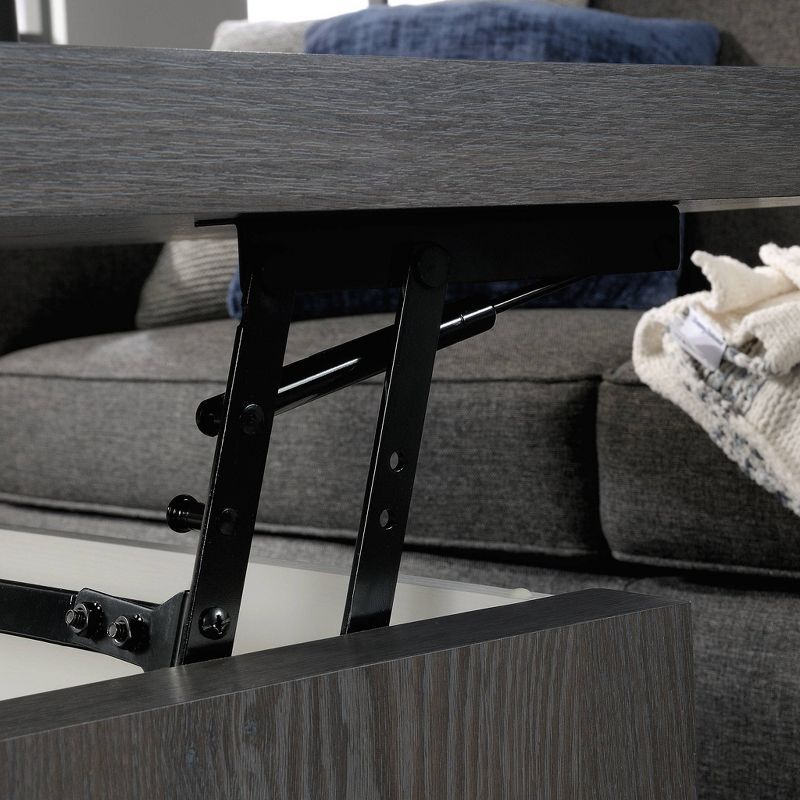 Hudson Court Lift Top Coffee Table with Storage Charcoal Ash - Sauder, 5 of 9