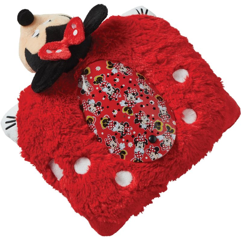 Disney Minnie Mouse Sleeptime Lite Plush LED Kids&#39; Nightlight Red - Pillow Pets, 5 of 10