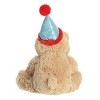 Aurora Medium Happy Birthday Bear Snuggly Stuffed Animal Brown 12" - 4 of 4