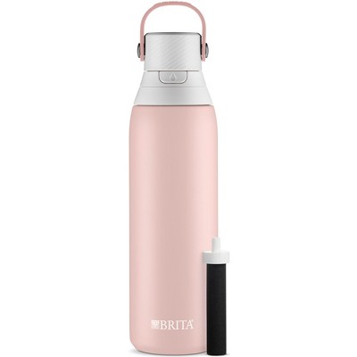 Brita 20oz Premium Double-Wall Stainless Steel Insulated Filtered Water Bottle