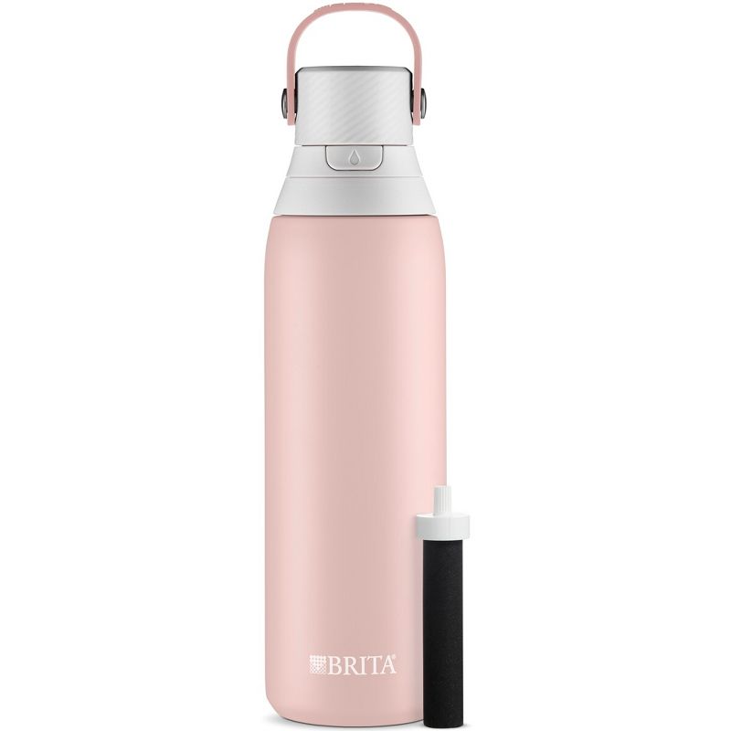 Brita 20oz Premium Double-Wall Stainless Steel Insulated Filtered Water Bottle, 1 of 15