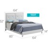 Passion Furniture Primo Upholstered Queen Panel Bed - 4 of 4