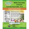 Larissa Veronica White Chocolate Coconut Costa Rica Decaf Coffee (Gourmet, Naturally Flavored, Whole Coffee Beans) (16 oz, ZIN: 561347) - 2 of 4