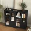 KTMBDW Storage Cabinet with Drawer & Shelves, Cupboard, Floor Cabinet for Living Room, Home Office - 3 of 4