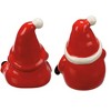 4.0 Inch Santa Gnome Salt And Pepper Set Beard Braid Christmas Salt And Pepper Shakers - 3 of 3