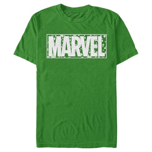 Men's Marvel St. Patrick's Day Shamrock Marvel Logo T-Shirt - image 1 of 4