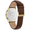 Disney Citizen Eco-Drive Watch Special Edition Disney 100 Mickey Mouse Fan Fare Gold Stainless and Pin Box Set, Brown Leather Strap - 3 of 4