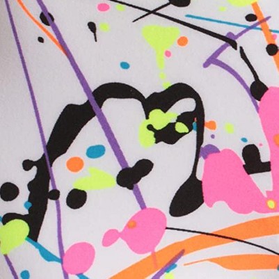 white splatter paint