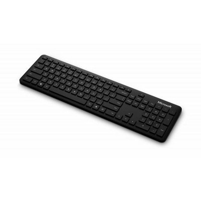 Microsoft Bluetooth Keyboard Black - Wireless Connectivity - Bluetooth - 32.81 ft - 2.40 GHz - English - Windows