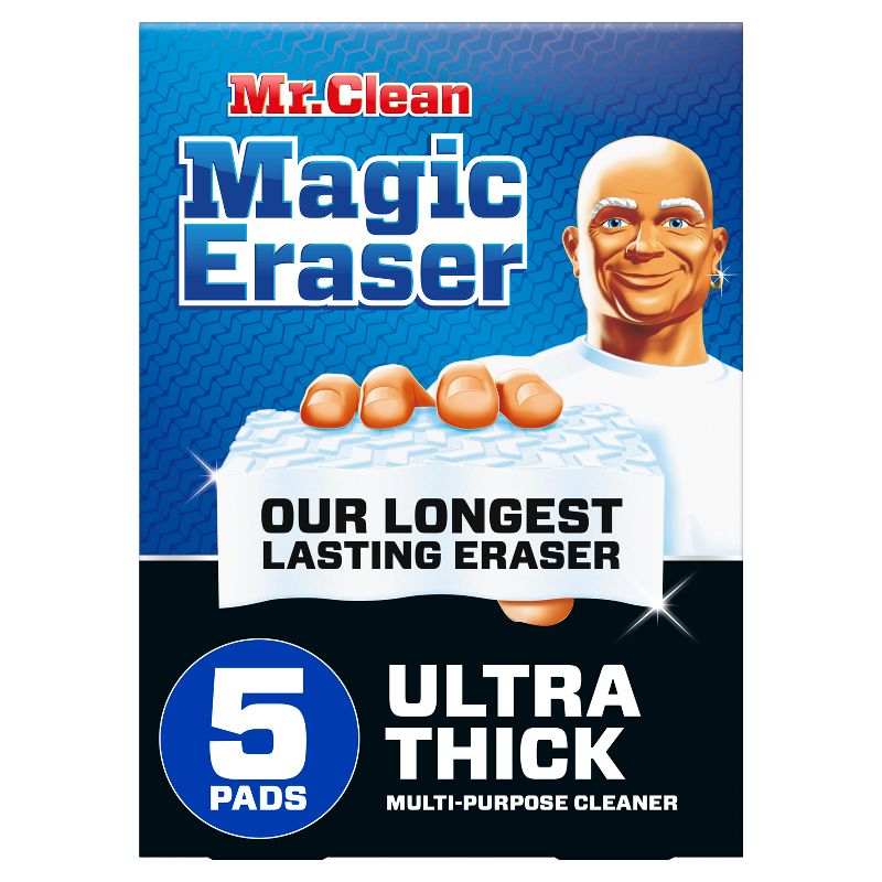Mr. Clean Magic Eraser Ultra Thick Multi-Purpose Cleaner - 5ct, 1 of 10