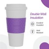 Copco Acadia 16 Ounce Double Walled Insulated Hot or Cold Travel Mug Spill Resistant Lid - 3 of 4