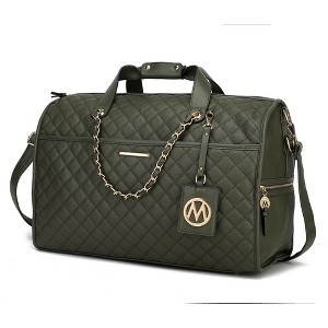 MKF Collection Lexie Vegan Leather Women’s Duffle by Mia K - 1 of 4