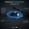 Dolphin Cable Assembly 2-Wire with Swivel for Nautilus (Old Style; not for CC Models) DX3, DX3S,  Replacement - 4 of 4