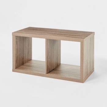 ZEONHAK Pequeña caja organizadora de madera cuadrada rústica, 16 unidades  de 4 x 4 x 2.36 pulgadas, cajas de madera pequeñas sin terminar, cajas de