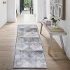 Runner Rug - Ultra-Soft Low Pile Non-Shedding Hallway Carpet with Non-Slip Backing for Entryway Kitchen Bedside Laundry Room - 2 of 4