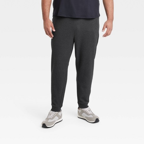 Men's Tapered Fleece Jogger Pants - Goodfellow & Co™ Black L : Target