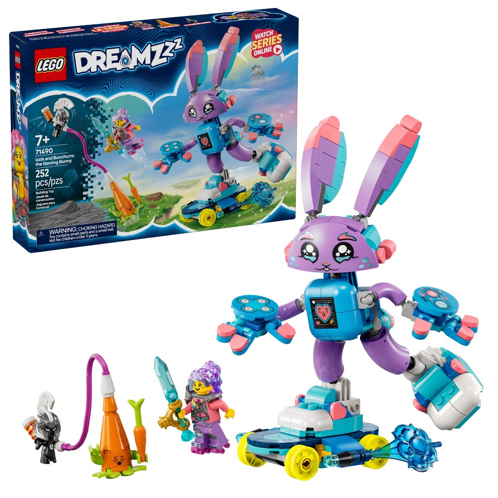 LEGO DREAMZzz Izzie and Bunchurro the Gaming Bunny Building Set 71490