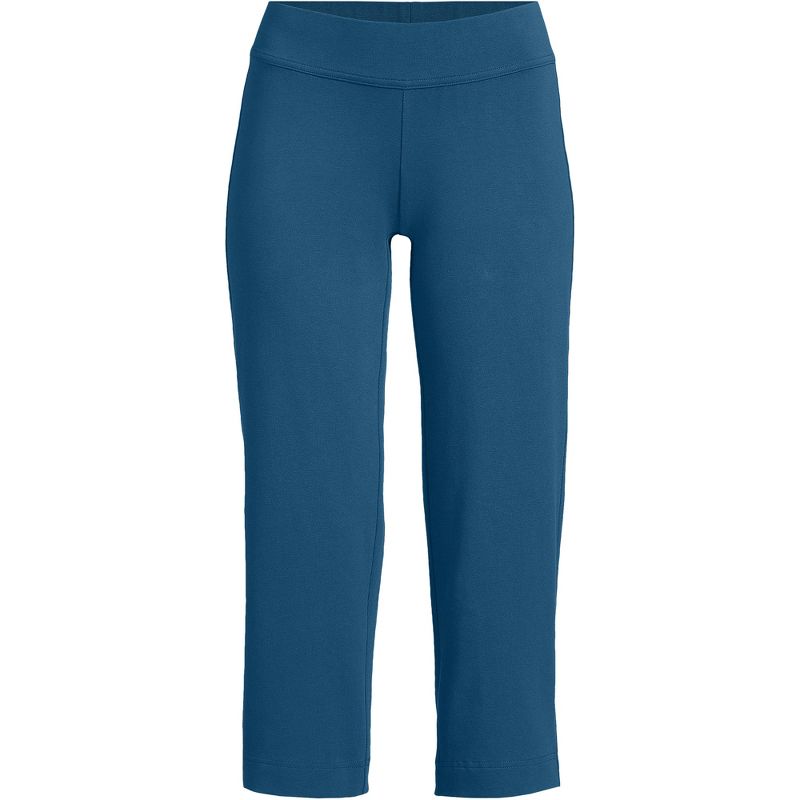 Lands' End Women's Starfish Mid Rise Crop Pants, 3 of 7