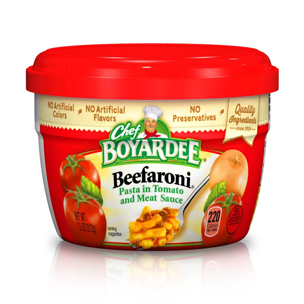 UPC 064144047024 product image for Chef Boyardee Beefaroni Cup - 7.5oz | upcitemdb.com