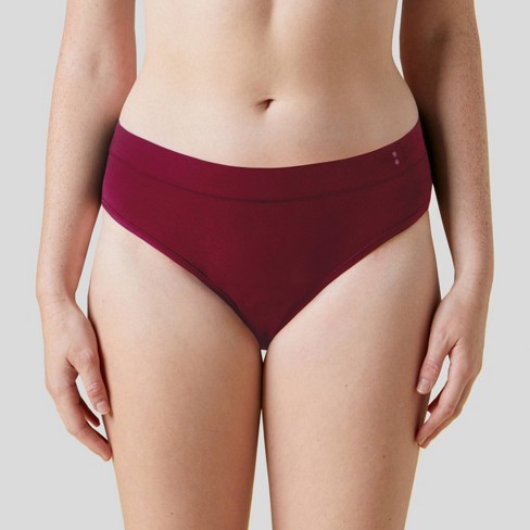 Thinx For All Women's Super Absorbency Bikini Period Underwear - Rhubarb Xl  : Target