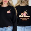 Simply Sage Market Women's Graphic Sweatshirt Hot Cocoa and Christmas Movies Front and Back - 2 of 4
