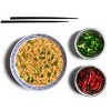 A-Sha Foods Hakka Wide Noodles with Chili Sauce - 16.75oz - image 4 of 4