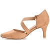 Journee Collection Women's Tillis Pointed Toe Mid Heel Pumps - 2 of 4