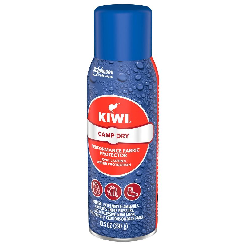 KIWI Camp Dry Performance Fabric Protector Water Repellent Aerosol Spray - 10.5oz/1ct, 5 of 7