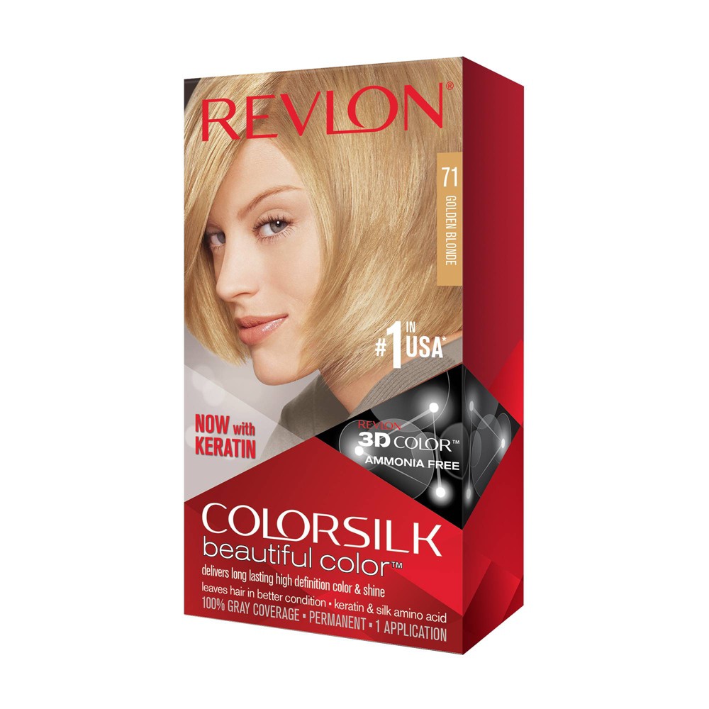 UPC 309978695714 product image for Revlon Colorsilk Beautiful Permanent Hair Color - 0.4 fl oz - Golden Blonde - 1  | upcitemdb.com