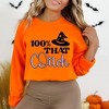 Simply Sage Market Women's Graphic Sweatshirt 100% That Witch Hat - 2 of 4