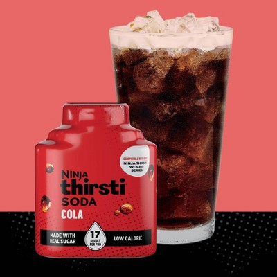 Ninja Thirsti Real Sugar Cola Soda WCFXLCOL1