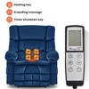 Clihome Dual Motor Large Power Lift Recliner Chair, Lay Flat Lift Chair with knead the waist and heat, Big Lift Recliner for Tall People, Cup Holders - 4 of 4