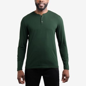 X RAY Men's V Neck & Henley Long Sleeve t shirts,new tshirt - 1 of 4