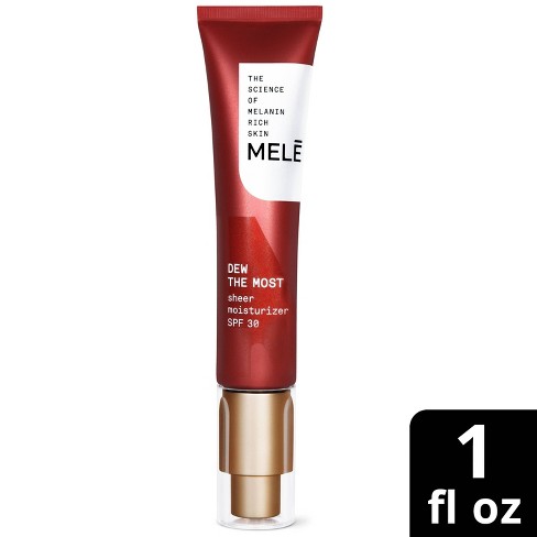MELE Dew The Most Sheer Facial Moisturizer with SPF 30 Sunscreen for Melanin Rich Skin - 1 fl oz - image 1 of 4