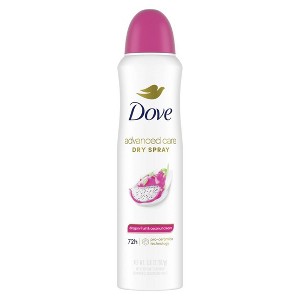 Dove Beauty Advanced Care Antiperspirant Dry Spray Deodorant - Dragon Fruit and Coconut Cream - 72-Hour - 3.8oz - 1 of 4