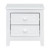PAGED Night Stand Elegant Bedside Table Wooden Nightstand with Storage Drawer and Open Shelf for Bedroom - 4 of 4