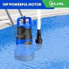 Silvel 1HP Submersible Water Pump 5000GPH, Thermoplastic Portable Transfer Pump for Swimming Pool Garden Pond Basement, 26ft Cord - 4 of 4